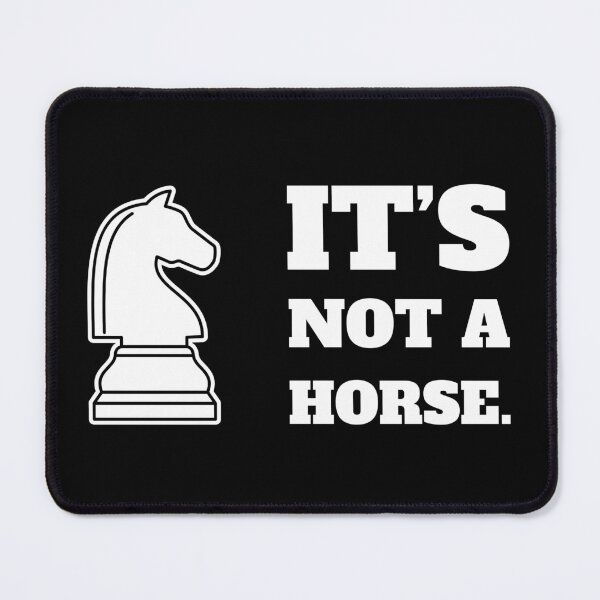 Item preview, It's Not a Horse" Chess Knight  designed and sold by Serbin.