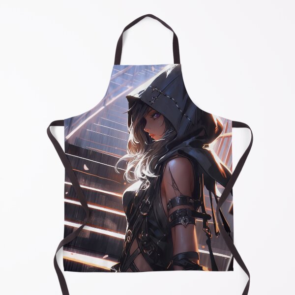 Item preview, Stealth Fantasy Anime Girl Assassin designed and sold by bubblegoth.