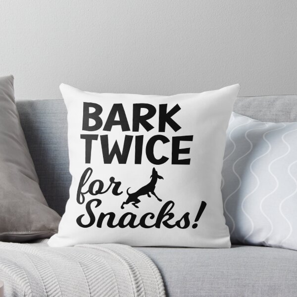 Item preview, bark twice for snacks designed and sold by Wilfried van Dokkumburg.