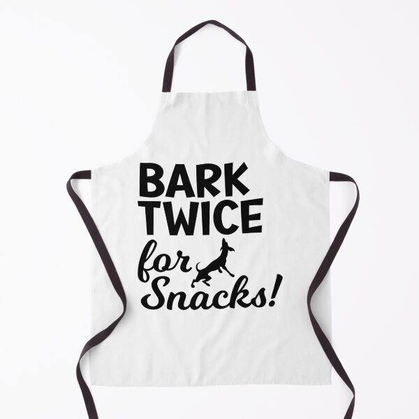Item preview, bark twice for snacks designed and sold by Wilfried van Dokkumburg.