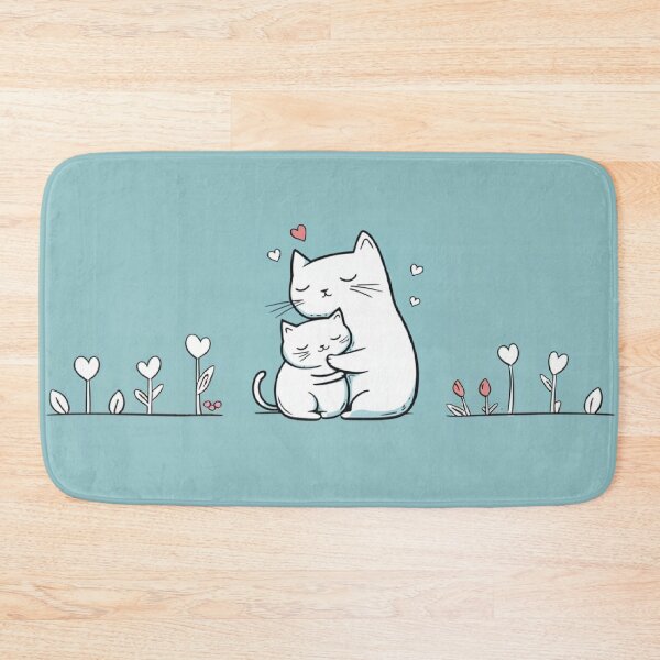 Item preview, Mom Cat Meme with Hearts designed and sold by memememescat.