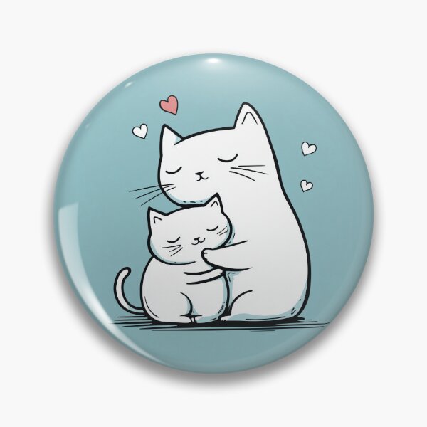 Item preview, Mom Cat Meme with Hearts designed and sold by memememescat.