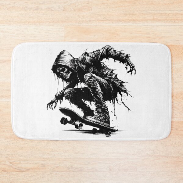 Item preview, Monochromatic Cool Zombie Skater  designed and sold by TomFrontierArt.