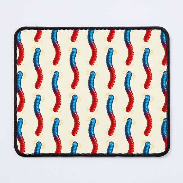 Item preview, Red Blue Gummy Worm designed and sold by pritty party.