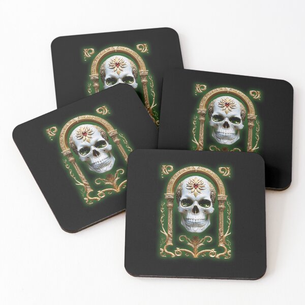 Item preview, Skull from the temple in the jungle designed and sold by CamillaCreation.