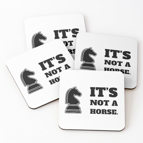 Item preview, It's Not a Horse" Chess Knight  designed and sold by Serbin.