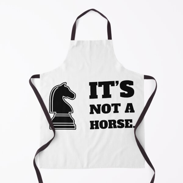 Item preview, It's Not a Horse" Chess Knight designed and sold by Serbin.