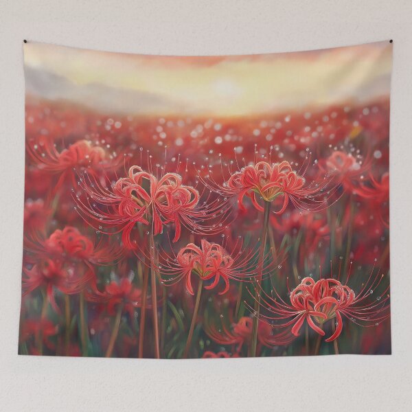 Item preview, Red Spider Lillies in the sunset designed and sold by RLan.