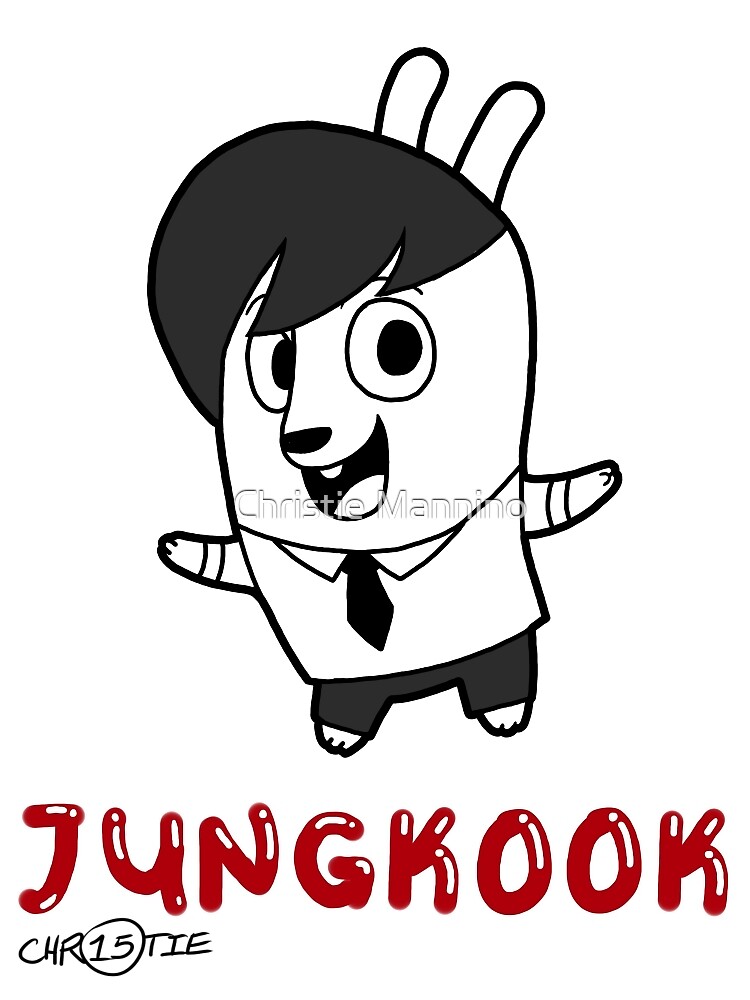BTS JUNGKOOK グク HIPHOPMONSTER ヒプモン バンタン BTS Official JUNGKOOK Hip Hop Monster Plush Stuffed Doll Toy