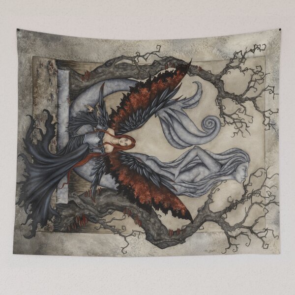 Item preview, Come Stay Awhile designed and sold by AmyBrownArt.