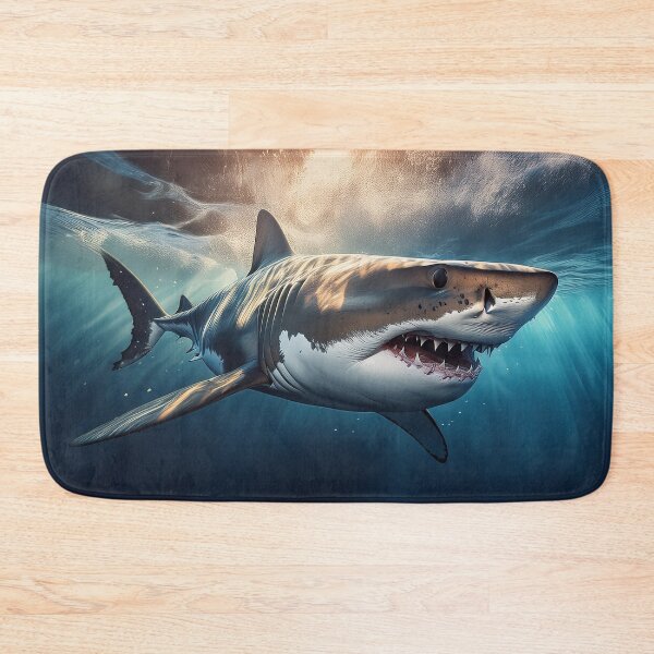 Item preview, White shark designed and sold by hhh-art.