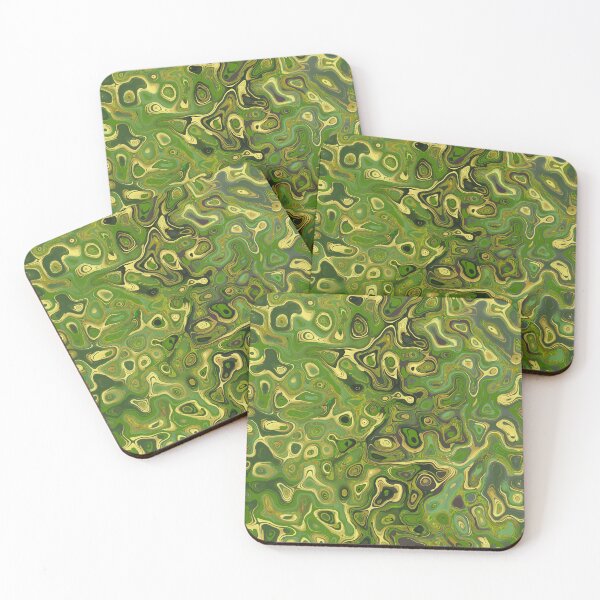 Item preview, Green Gold Abstract designed and sold by Sartoris Art.