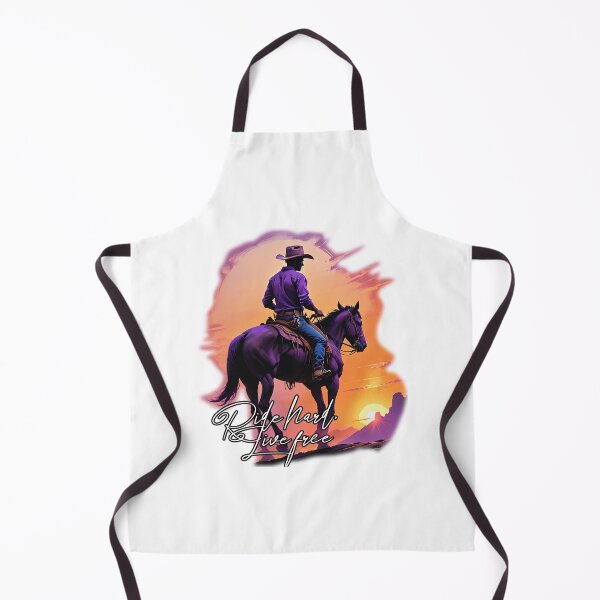 Item preview, Cowboy And Horse (Ride Hard Live Free) designed and sold by KeopsMurat.