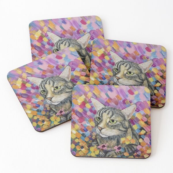 Item preview,  Mosaic Tabby cat designed and sold by ChrisJArcher.
