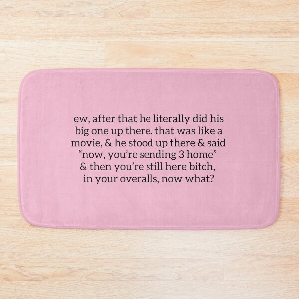 Item preview, Leah Love Island - Did His Big One Up There / Now You’re Sending 3 Home / Bitch in Your Overalls Quote  designed and sold by bubblytank.