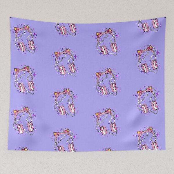 Item preview, Cat Gamer Headphones designed and sold by SpaceDiver-001.
