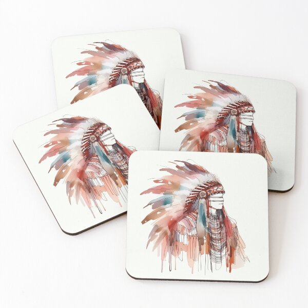 Item preview, Traditional Tribal Chief Costumes Art,  designed and sold by PaintMeWorld.