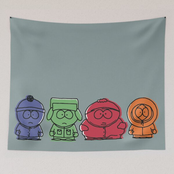 Item preview, Cartman Kyle Stan Kenny designed and sold by W-A-W-A.