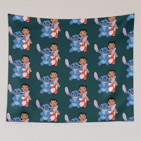 Aperçu de l'œuvre Conception Stitch de Leo, ange et dessin animé Stitch T-shirt Stitch créée et vendue par godahassan.