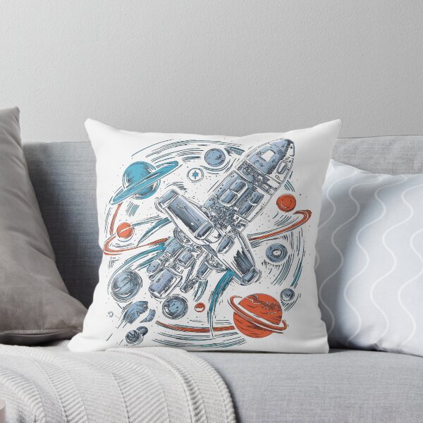 Item preview, Rocket in space designed and sold by Mysthor-Designs.