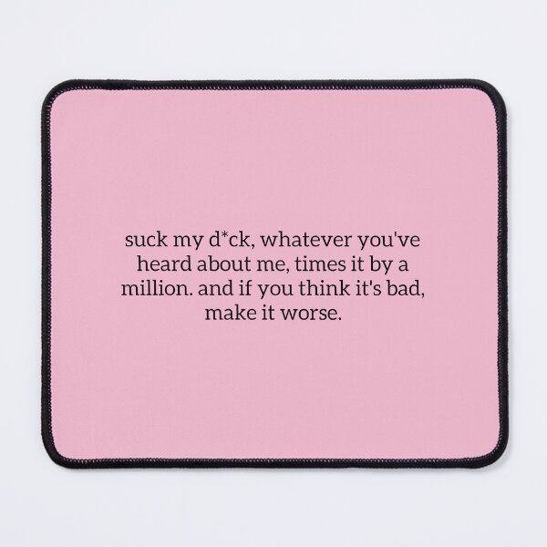 Item preview, Leah Love Island "Whatever you've heard about me times it by a million and if you think it's bad make it worse" Quote  designed and sold by bubblytank.