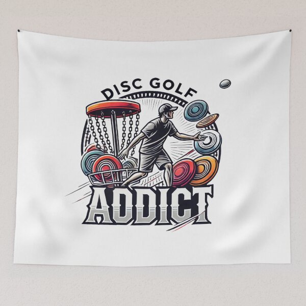 Item preview, Disc Golf Addict in Action Design designed and sold by Tomsens.