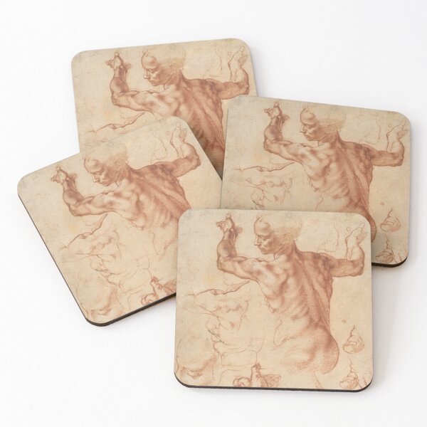 Item preview, Michelangelo anatomy classic work. designed and sold by jamiestarr.