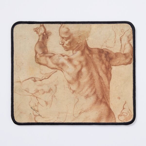 Item preview, Michelangelo anatomy classic work. designed and sold by jamiestarr.