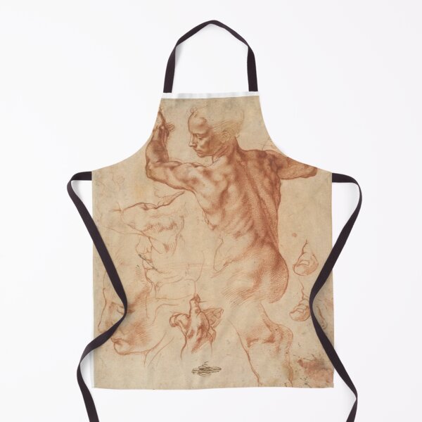 Item preview, Michelangelo anatomy classic work. designed and sold by jamiestarr.