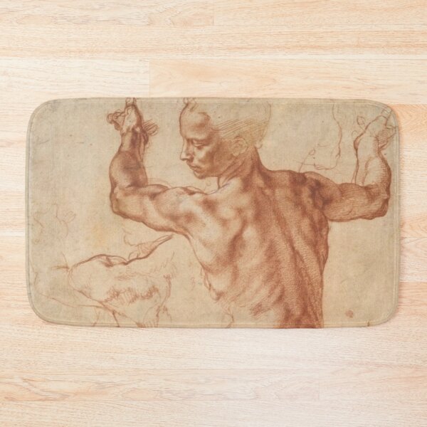 Item preview, Michelangelo anatomy classic work. designed and sold by jamiestarr.