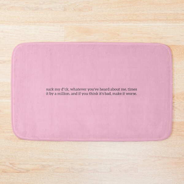 Item preview, Leah Love Island "Whatever you've heard about me times it by a million and if you think it's bad make it worse" Quote  designed and sold by bubblytank.