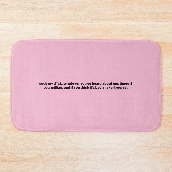 Item preview, Leah Love Island "Whatever you've heard about me times it by a million and if you think it's bad make it worse" Quote  designed and sold by bubblytank.