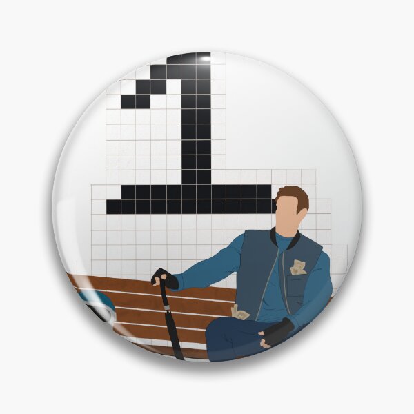 Item preview, Luther on Subway Bench (Season Four) designed and sold by RockyCreekArt.