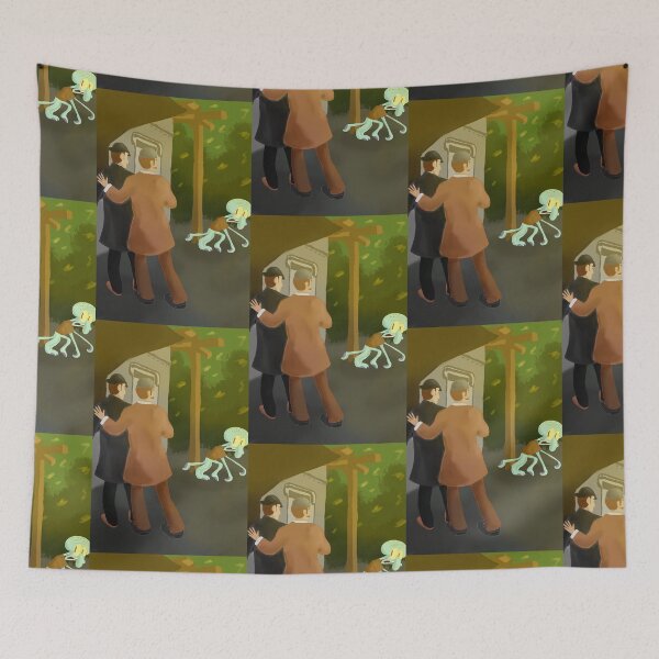Item preview, sherlock holmes encountering a wild squidward designed and sold by puffythepig.