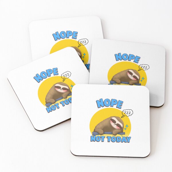 Item preview, Not Today Sloth Lovers designed and sold by Sartoris Art.