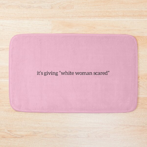 Item preview, Leah Love Island White Woman Scared Quote  designed and sold by bubblytank.