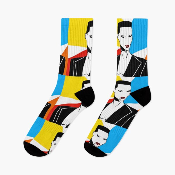 Item preview, Grace Jones Cartoon PopArt Drawing designed and sold by Henrylizarraga.