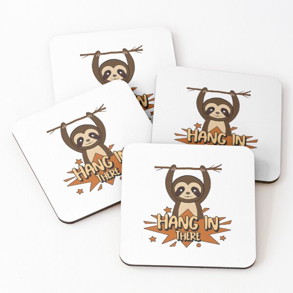 Item preview, Hang In There Cute Sloth designed and sold by Sartoris Art.