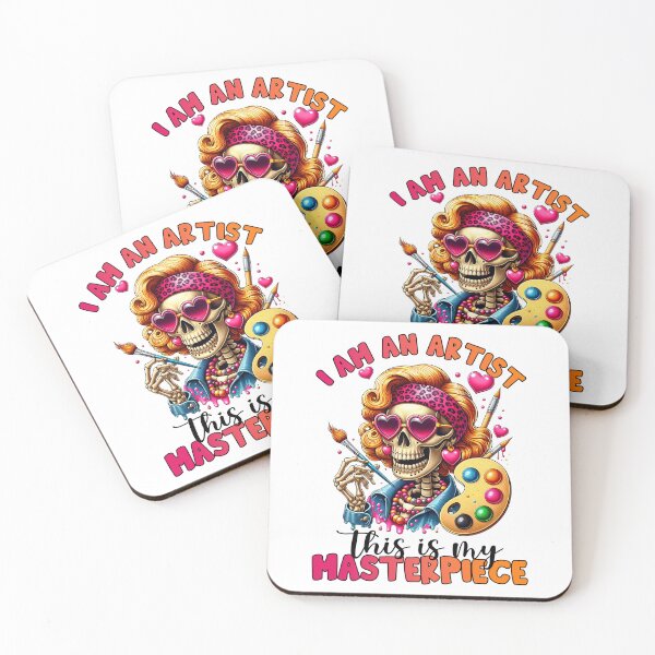Item preview, Funny Cute Sarcastic Skeleton Design designed and sold by BlissfulPrintz.