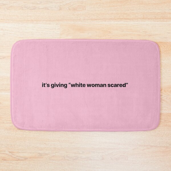 Item preview, Leah Love Island White Woman Scared Quote  designed and sold by bubblytank.