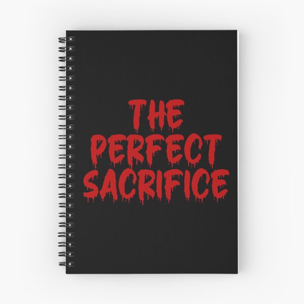Item preview, RED ON BLACK THE PERFECT SACRIFICE BLOOD DRIP designed and sold by RomeArtCo.