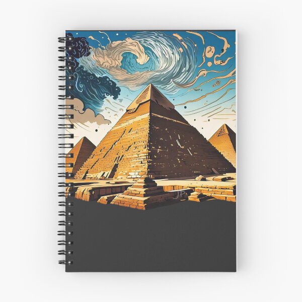 Item preview, Katsushika Hosukai The Great Pyramid of Giza, Egypt designed and sold by Jese345.