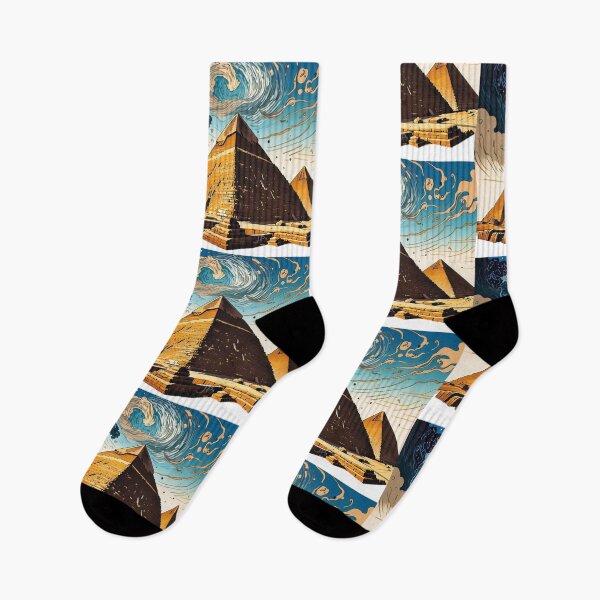 Item preview, Katsushika Hosukai The Great Pyramid of Giza, Egypt designed and sold by Jese345.