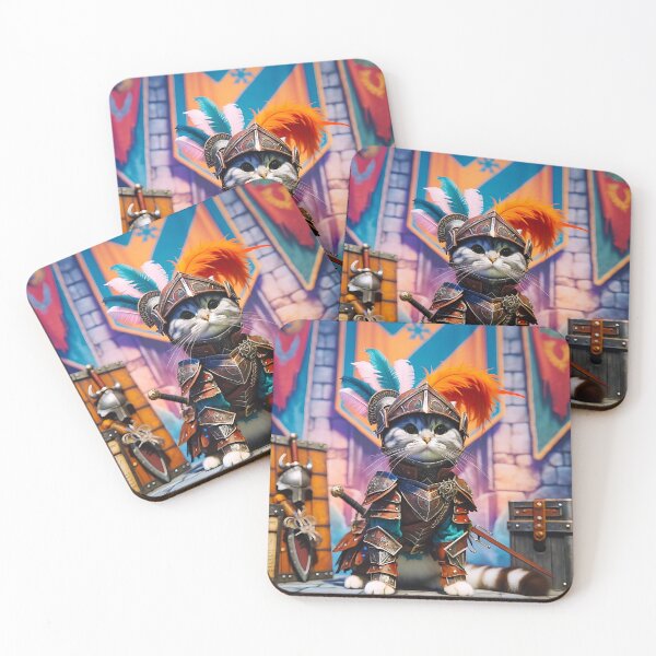 Item preview, Good Knight Kitty II designed and sold by trrapp.