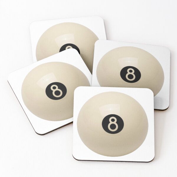 Item preview, Reverse 8 Ball Billiards Snooker cue ball designed and sold by PIXEL POP DESIGNS - Beyond the Norm!.