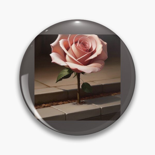 Item preview, Ghost Rose Growing From Sidewalk designed and sold by MangoSeeds.