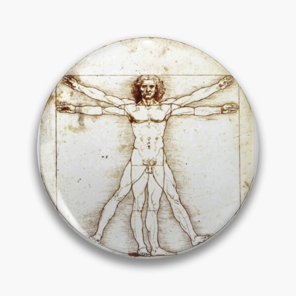 Item preview, Vitruvian Man by Leonardo Da Vinci designed and sold by jamiestarr.