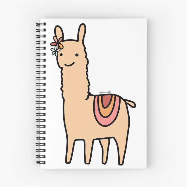 Item preview, HappyFlower Llama designed and sold by IsidoraGulle.