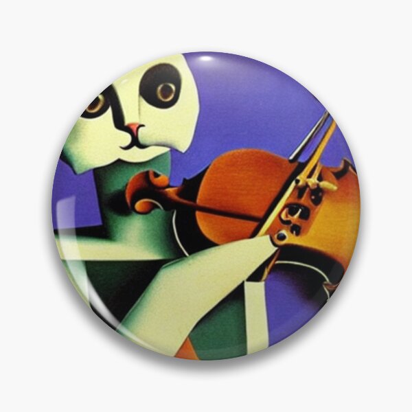 Item preview, The Cat fiddles designed and sold by George Hutton Hunter.