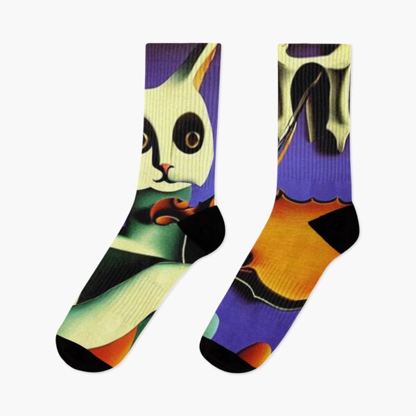 Item preview, The Cat fiddles designed and sold by George Hutton Hunter.
